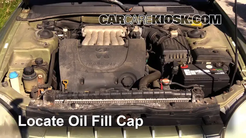 2000 Hyundai Sonata GLS 2.5L V6 Oil